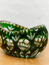 Load image into Gallery viewer, Vintage Nactmann Bleikristall Emerald Cut to Clear Crystal Candy Dish