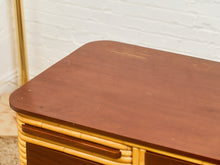 Load image into Gallery viewer, Art Deco Bamboo Desk