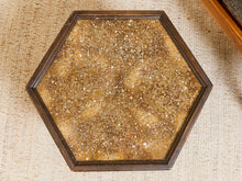 Load image into Gallery viewer, Hexagon Side Table Brown Saltman
