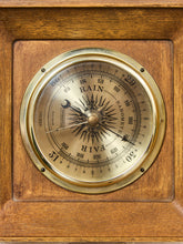 Load image into Gallery viewer, Vintage Wall Thermometer Barometer