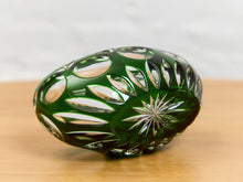 Load image into Gallery viewer, Vintage Nactmann Bleikristall Emerald Cut to Clear Crystal Candy Dish