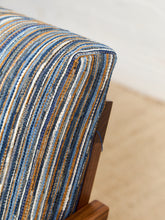 Load image into Gallery viewer, Zayden Lounge Chair in Striped Upholstery