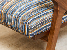 Load image into Gallery viewer, Zayden Lounge Chair in Striped Upholstery