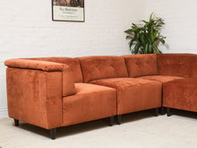 Load image into Gallery viewer, 5 Piece Chelsea Sectional in Lovely Russet