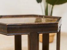 Load image into Gallery viewer, Hexagon Side Table Brown Saltman