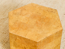 Load image into Gallery viewer, Cork Hexagon Coffee Table Side Table