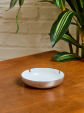 Load image into Gallery viewer, White Enamel Vintage Ashtray