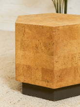 Load image into Gallery viewer, Cork Hexagon Coffee Table Side Table