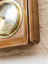 Load image into Gallery viewer, Vintage Wall Thermometer Barometer