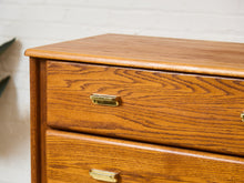 Load image into Gallery viewer, Oak Vintage Highboy