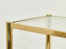 Load image into Gallery viewer, Brass Etegere Tall Shelf