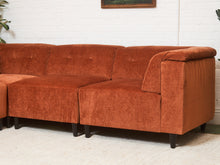 Load image into Gallery viewer, 5 Piece Chelsea Sectional in Lovely Russet