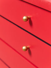 Load image into Gallery viewer, American of Martinsville Dresser in Poppy Red