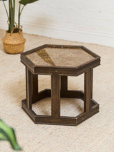 Load image into Gallery viewer, Hexagon Side Table Brown Saltman