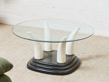 Load image into Gallery viewer, Faux Horn Post Modern Coffee Table