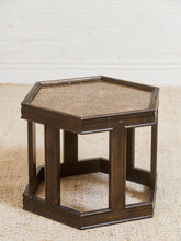 Load image into Gallery viewer, Hexagon Side Table Brown Saltman