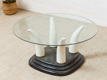 Load image into Gallery viewer, Faux Horn Post Modern Coffee Table