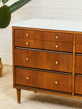 Load image into Gallery viewer, White Top LA period Company Dresser