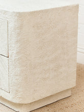 Load image into Gallery viewer, Post Modern White Vintage 2 Drawer Nightstand