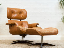 Load image into Gallery viewer, Vintage Plycraft Eames Style Chair and Ottoman