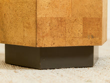Load image into Gallery viewer, Cork Hexagon Coffee Table Side Table
