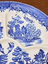 Load image into Gallery viewer, Antique Blue Willow Plate