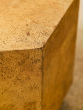 Load image into Gallery viewer, Cork Hexagon Coffee Table Side Table