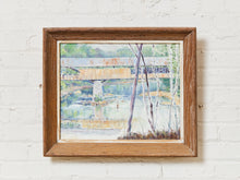 Load image into Gallery viewer, Bridge Vintage Painting