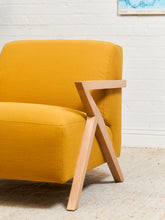 Load image into Gallery viewer, Zephyr Lounge Chair in Curry