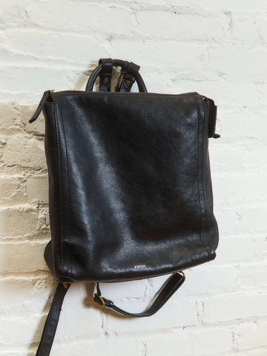 Fossil Elina Large Backpack in Black display picture 2