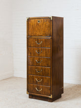 Load image into Gallery viewer, Tall Vintage Gentlemen’s Chest