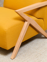 Load image into Gallery viewer, Zephyr Lounge Chair in Curry