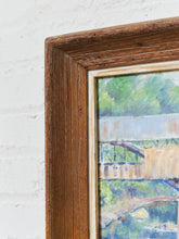 Load image into Gallery viewer, Bridge Vintage Painting