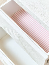 Load image into Gallery viewer, Post Modern White Vintage 2 Drawer Nightstand