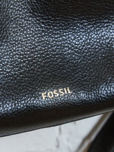 Load image into Gallery viewer, Fossil Elina Large Convertible Backpack Black Leather