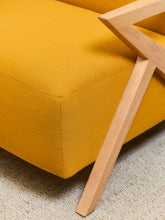 Load image into Gallery viewer, Zephyr Lounge Chair in Curry