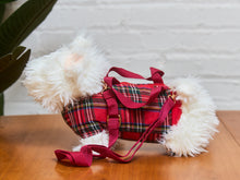 Load image into Gallery viewer, Holiday Plaid Dog Purse