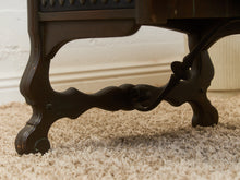 Load image into Gallery viewer, Spanish Revival Studded Leather and Wood Executive Desk