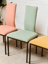 Load image into Gallery viewer, Minson Corp. Postmodern Multicolor Chairs Set of Eight