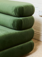 Load image into Gallery viewer, Elodie Sofa in Forest Green