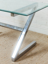 Load image into Gallery viewer, 1970's Chrome Design Institute Desk