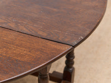 Load image into Gallery viewer, Antique Drop Leaf Dining Table
