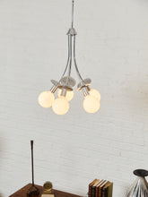Load image into Gallery viewer, Scolari Vintage Chrome Pendant Chandelier