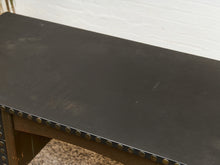 Load image into Gallery viewer, Spanish Revival Studded Leather and Wood Executive Desk