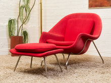 Load image into Gallery viewer, Red Mod Chair and Ottoman