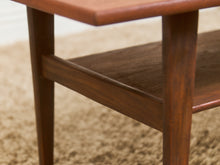 Load image into Gallery viewer, Teak Vintage Cocktail Coffee Table