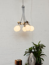 Load image into Gallery viewer, Scolari Vintage Chrome Pendant Chandelier