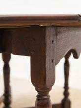 Load image into Gallery viewer, Antique Drop Leaf Dining Table