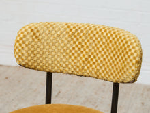 Load image into Gallery viewer, Maritza Marigold Checker Dining Chair