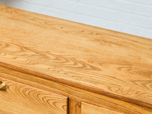Load image into Gallery viewer, 6 Drawer Oak Vintage Dresser